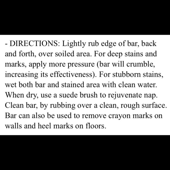 RALYN Suede Care Kit -2 piece Brush and Bar Eraser - Picture 13 of 13